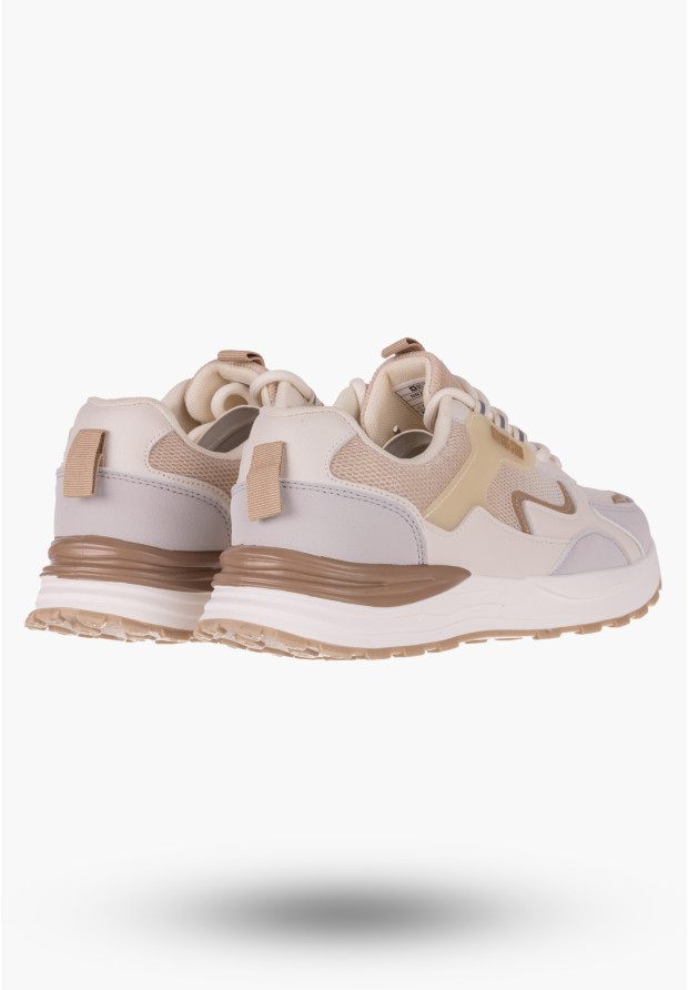 Sneakersy Big Star Beżowe Buty Damskie NN274A098