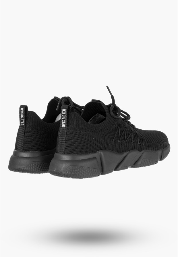 Sneakersy Big Star Czarne Buty Sportowe Męskie JJ174266