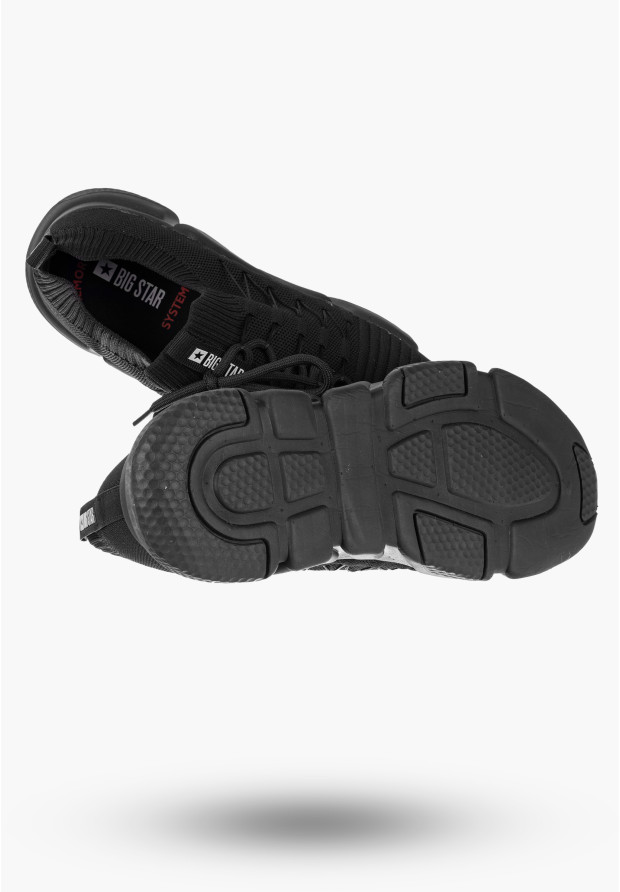 Sneakersy Big Star Czarne Buty Sportowe Męskie JJ174266
