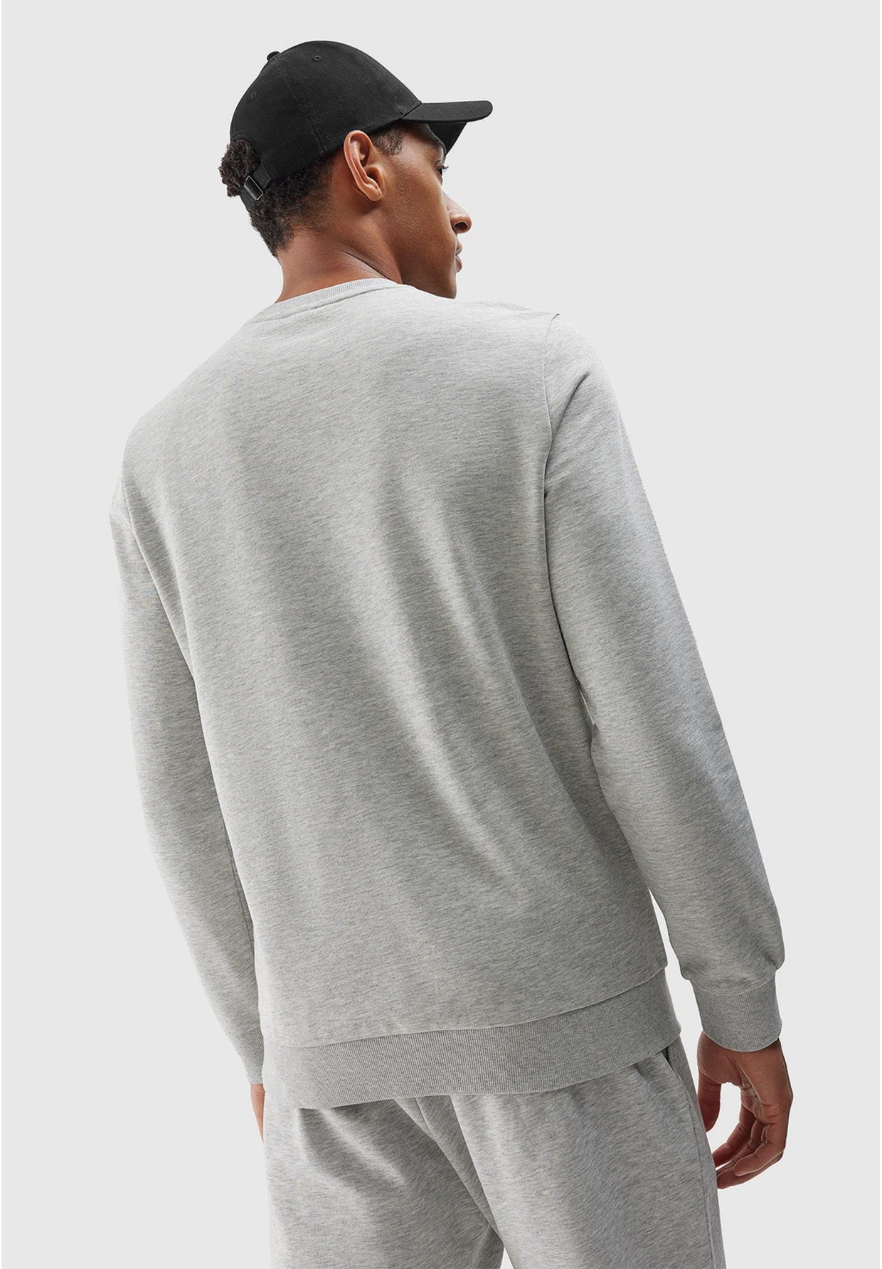 Bluza Męska 4F Sportowa Szara nierozpinana TSWSM1181