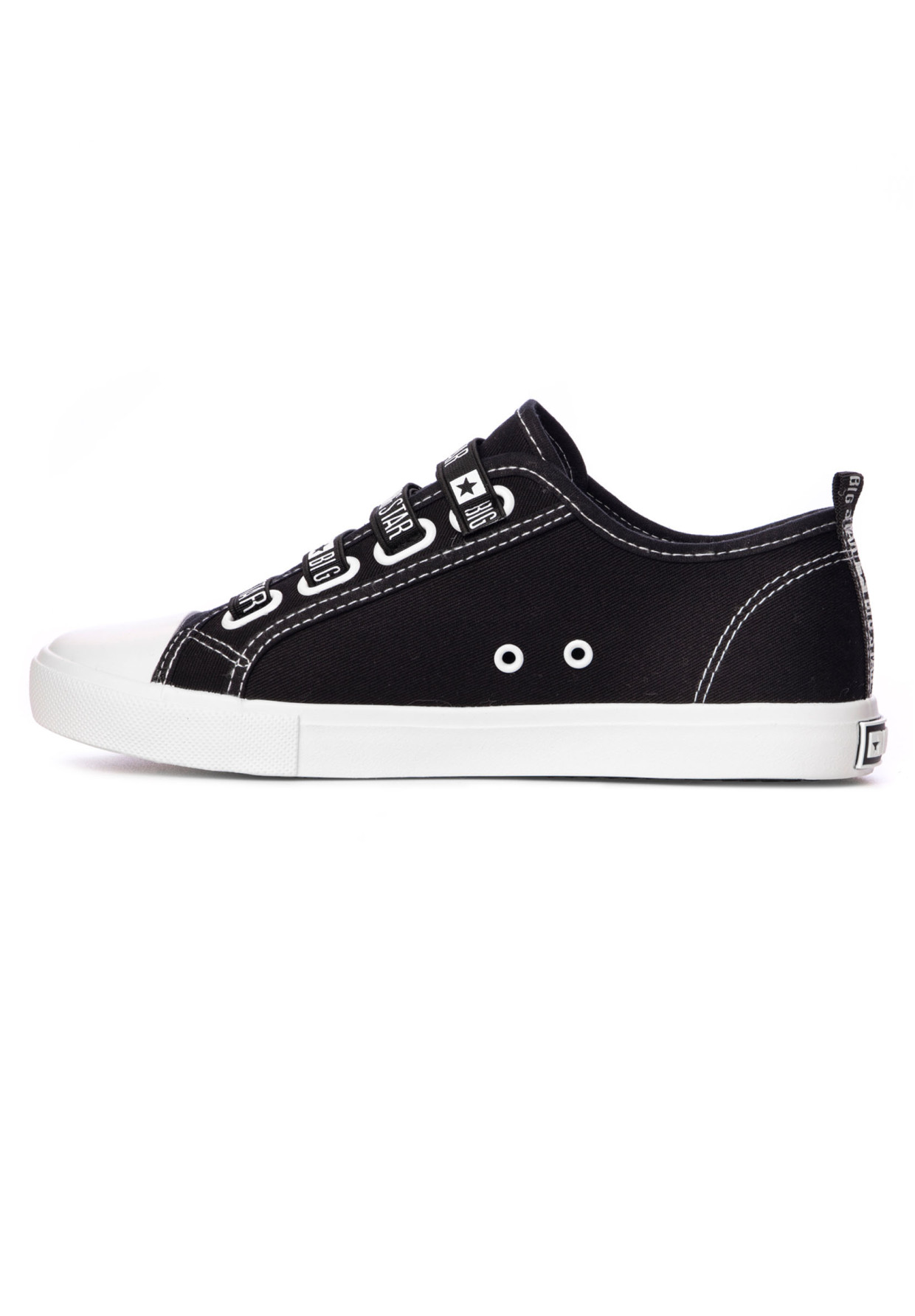 Trampki Damskie BIG STAR Czarne Tenisówki HH274098