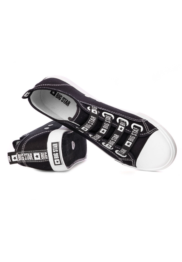 Trampki Damskie BIG STAR Czarne Tenisówki HH274098