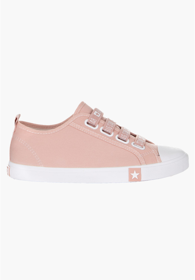 Trampki Damskie BIG STAR Różowe Tenisówki HH274096