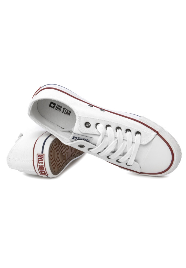 Trampki Damskie BIG TAR Białe Buty Sportowe DD274336