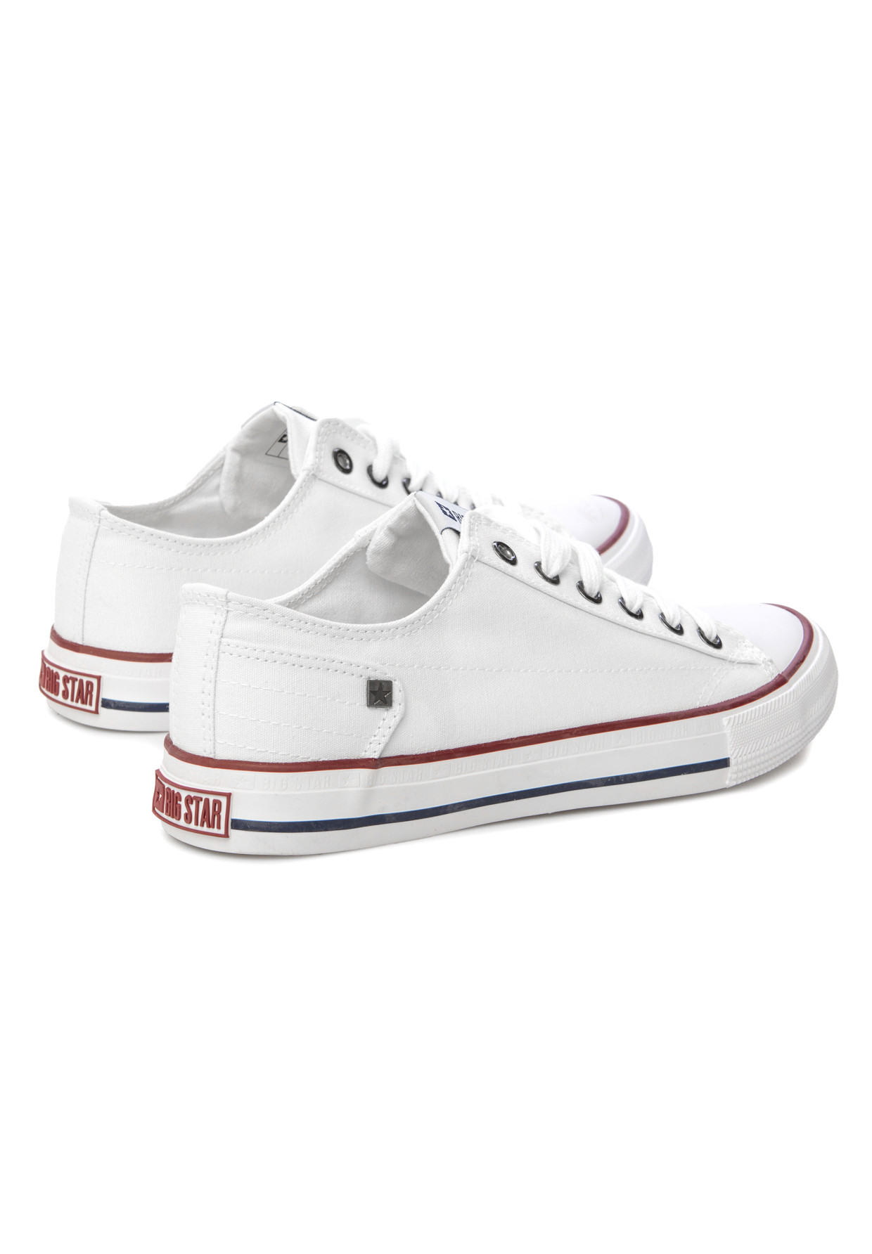 Trampki Damskie BIG TAR Białe Buty Sportowe DD274336