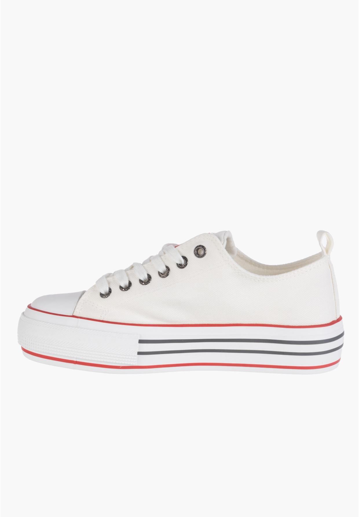 Trampki Damskie BIG TAR Białe Buty Sportowe LL274180