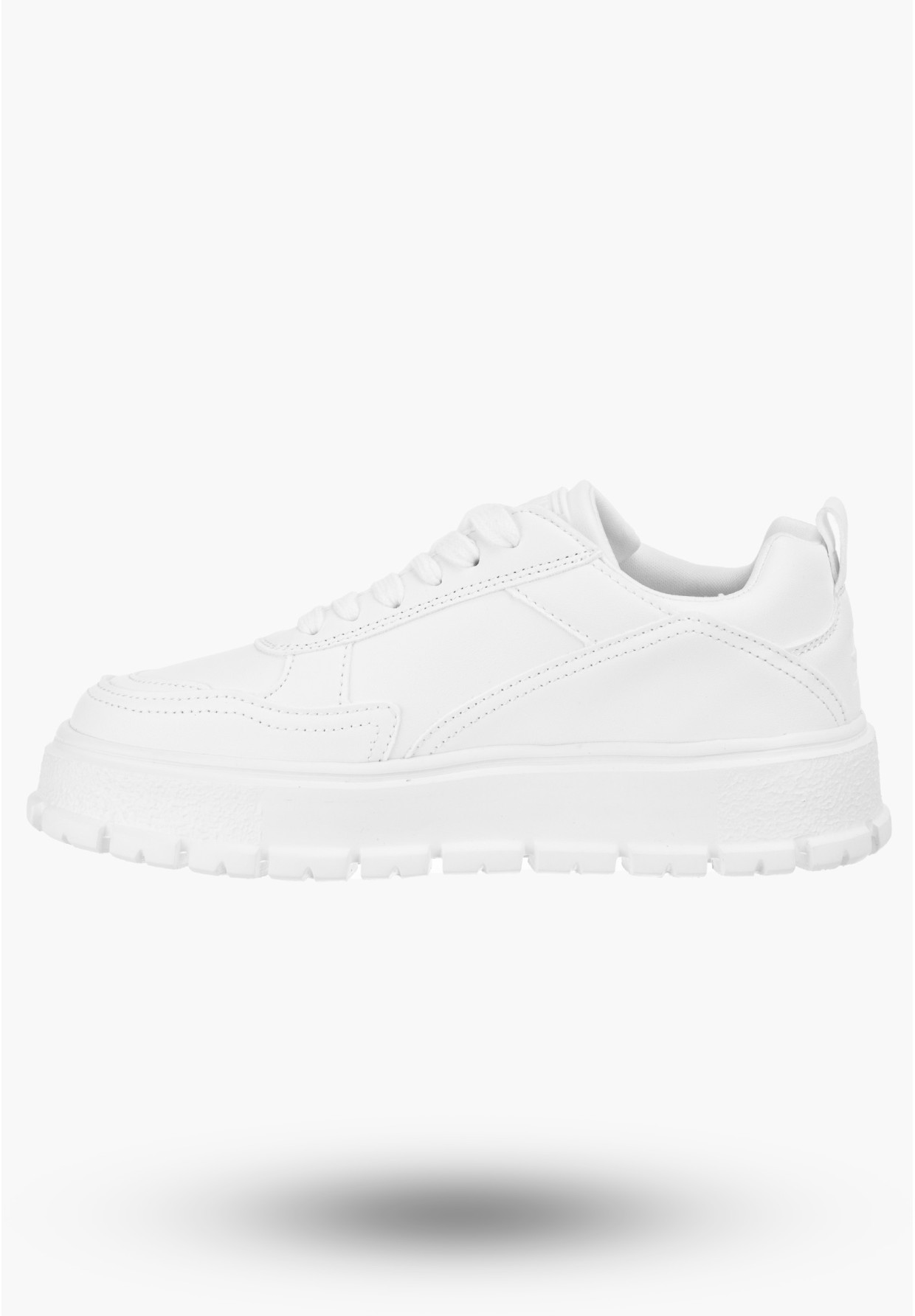 Buty Damskie BIG TAR Białe Sneakersy Lekkie Eko Skóra NN274373