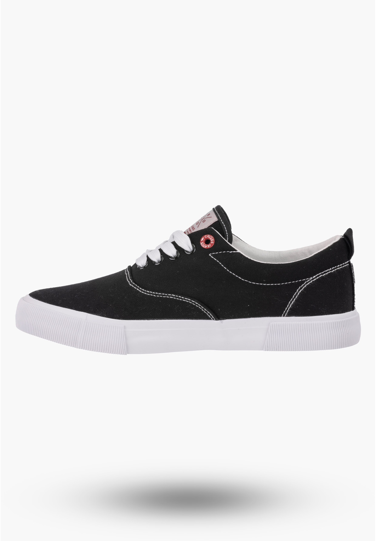 Buty Męskie CROSS JEANS Czarne Trampki Tenisówki HH1R4007C