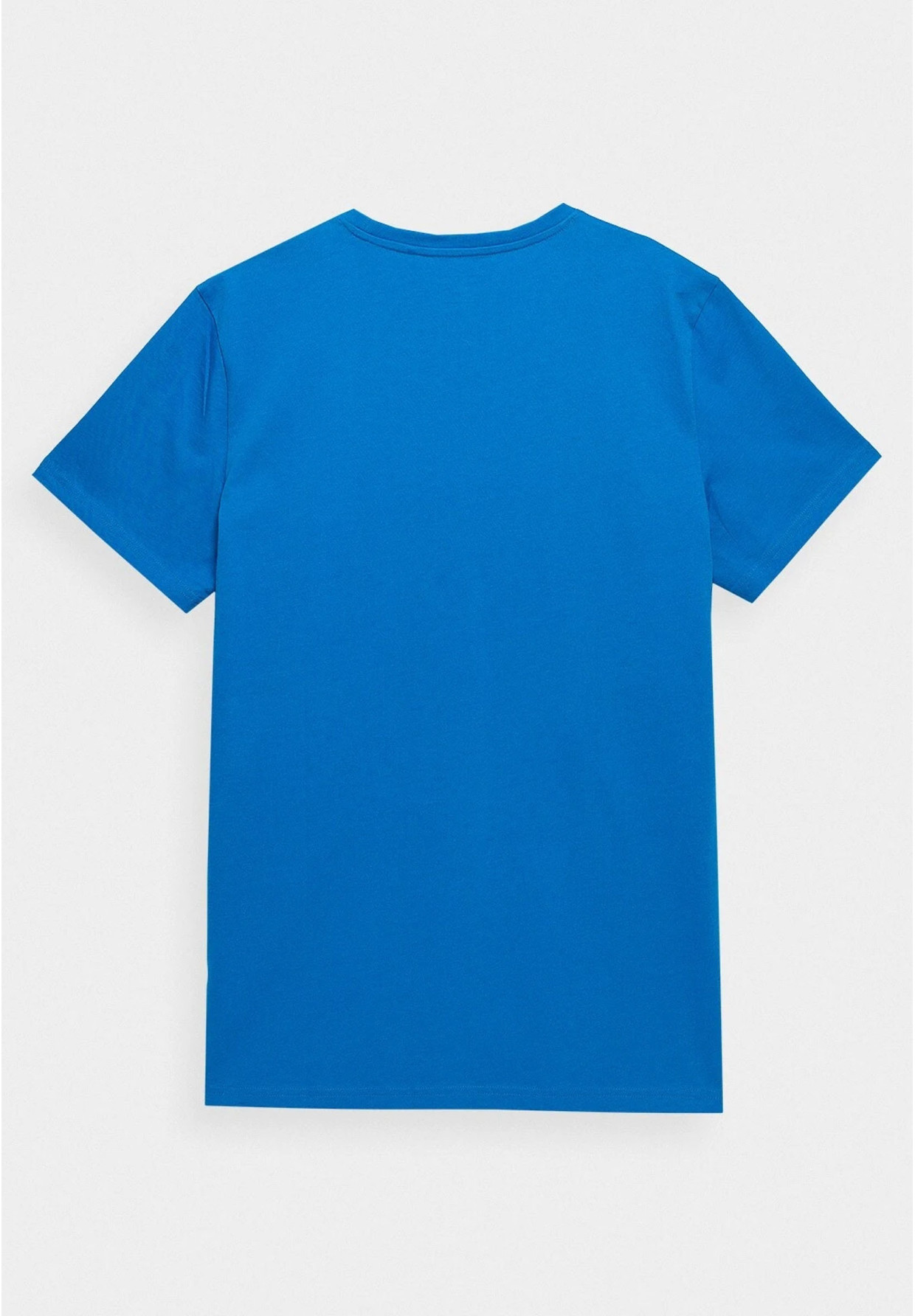 Koszulka Męska 4F Sportowy T-shirt Niebieski Regular 4FSS23TTSHM536