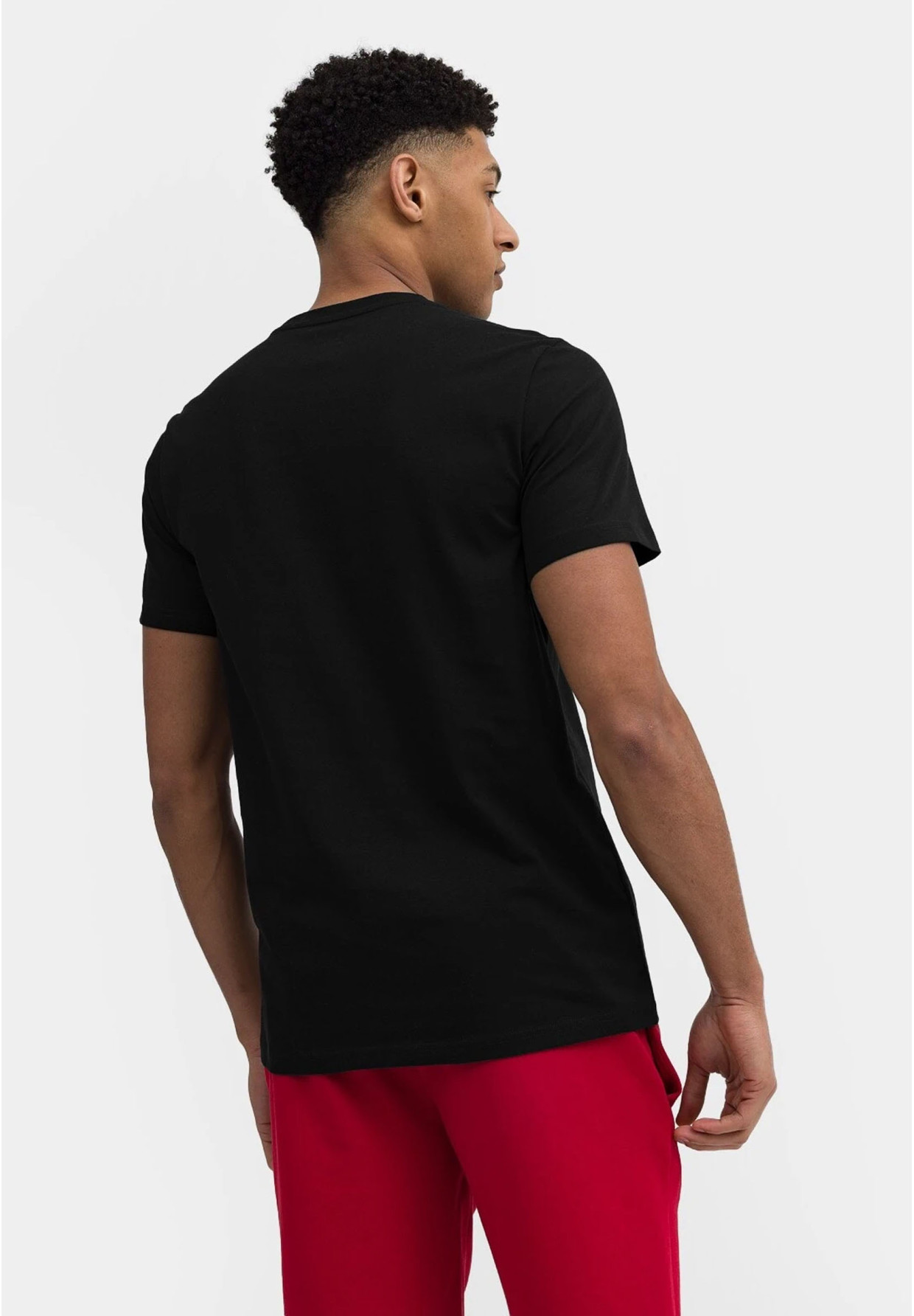 Koszulka Męska 4F Sportowy T-shirt Czarny Regular 4FSS23TTSHM536