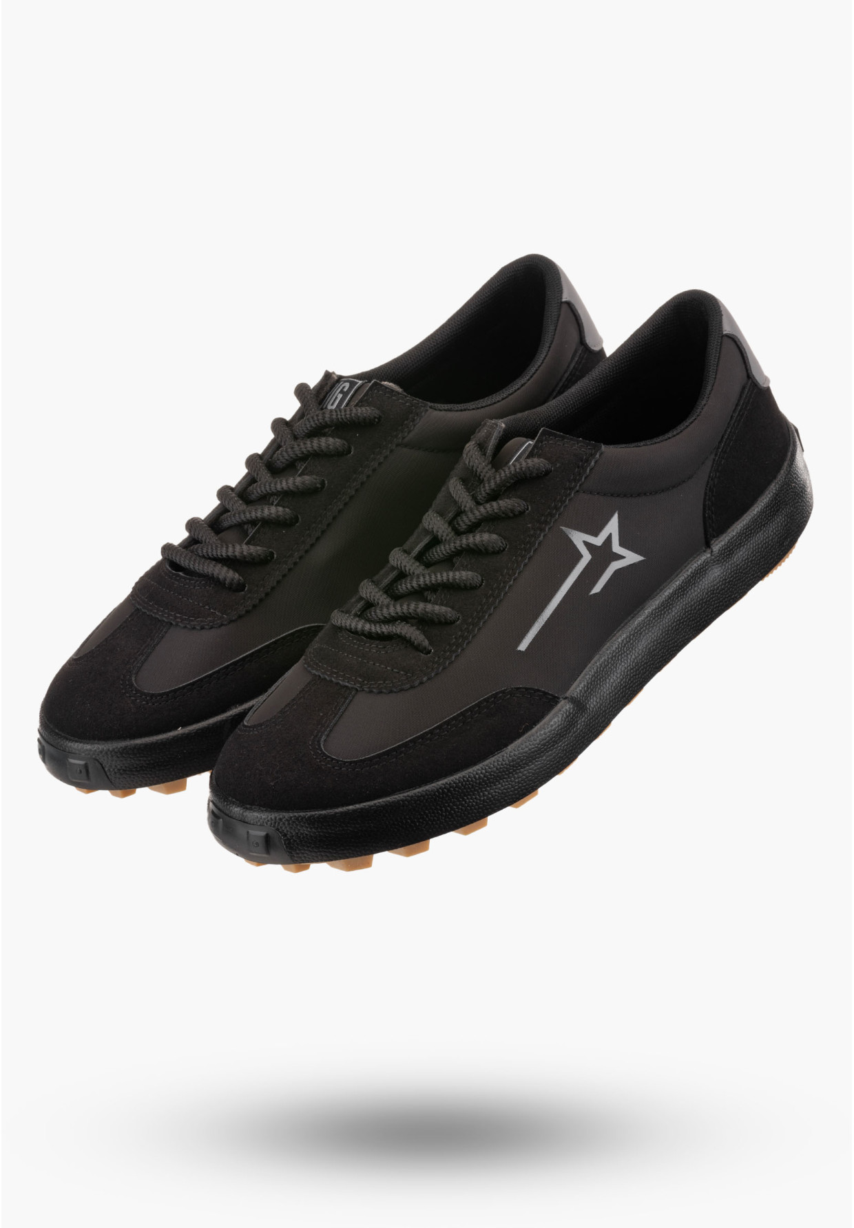 Buty Męskie BIG STAR Czarne Sneakersy NN174118