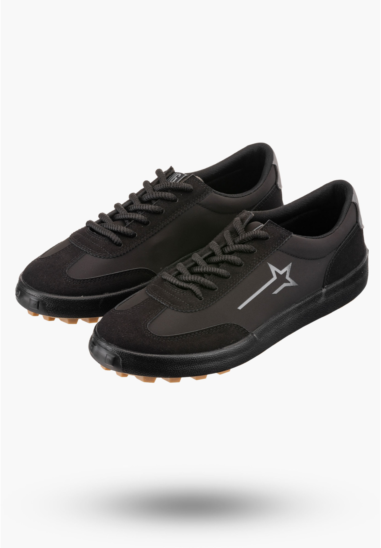 Buty Męskie BIG STAR Czarne Sneakersy NN174118