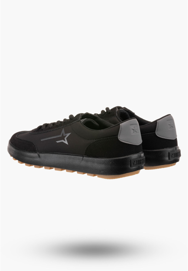 Buty Męskie BIG STAR Czarne Sneakersy NN174118