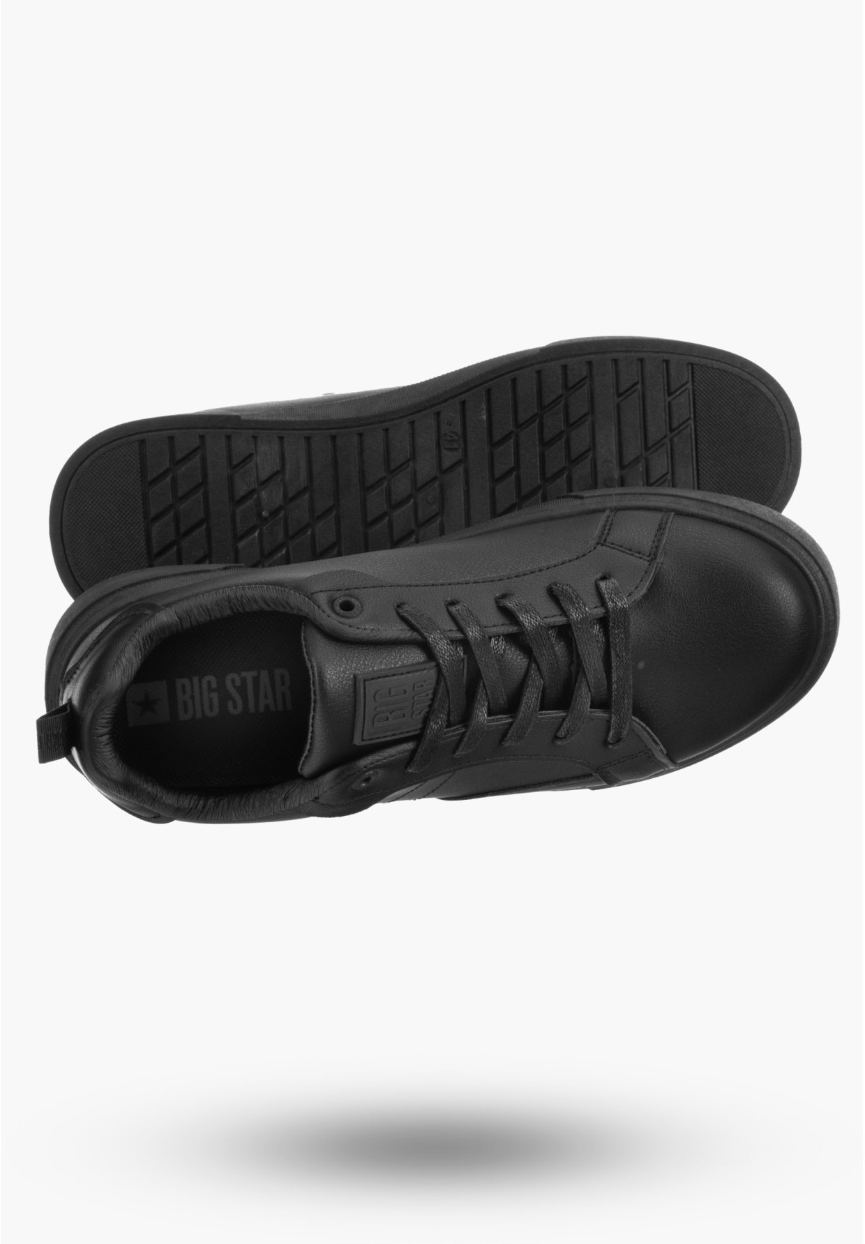 Buty Męskie BIG STAR Czarne Sneakersy OO174119