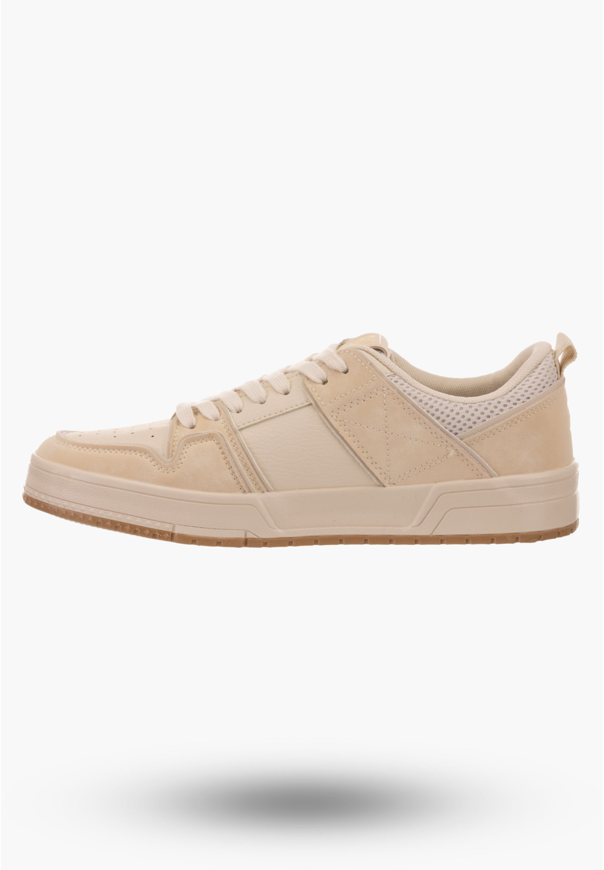 Buty Męskie BIG STAR Beżowe Sneakersy NN174095