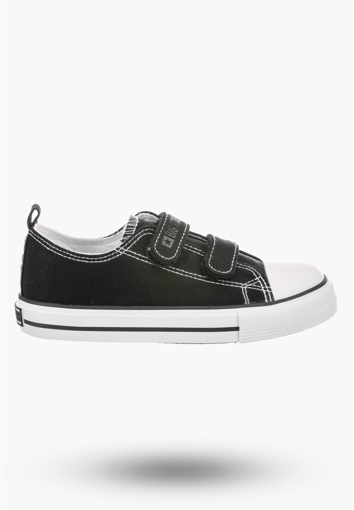 Trampki Dziecięce BIG STAR Czarne Buty na rzepy OO374008