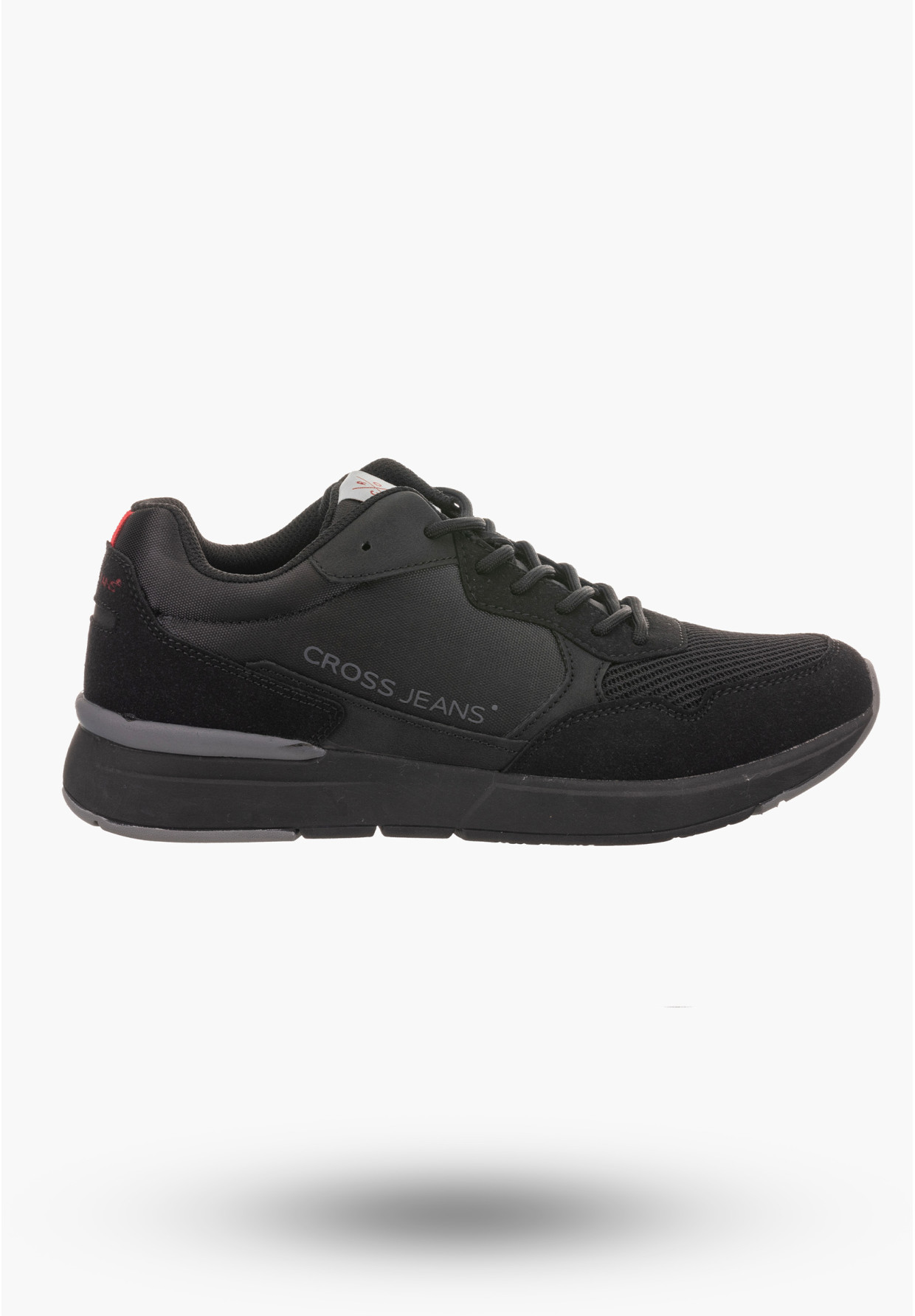 Buty Męskie Cross Jeans Czarne Sneakersy LL1R4053C