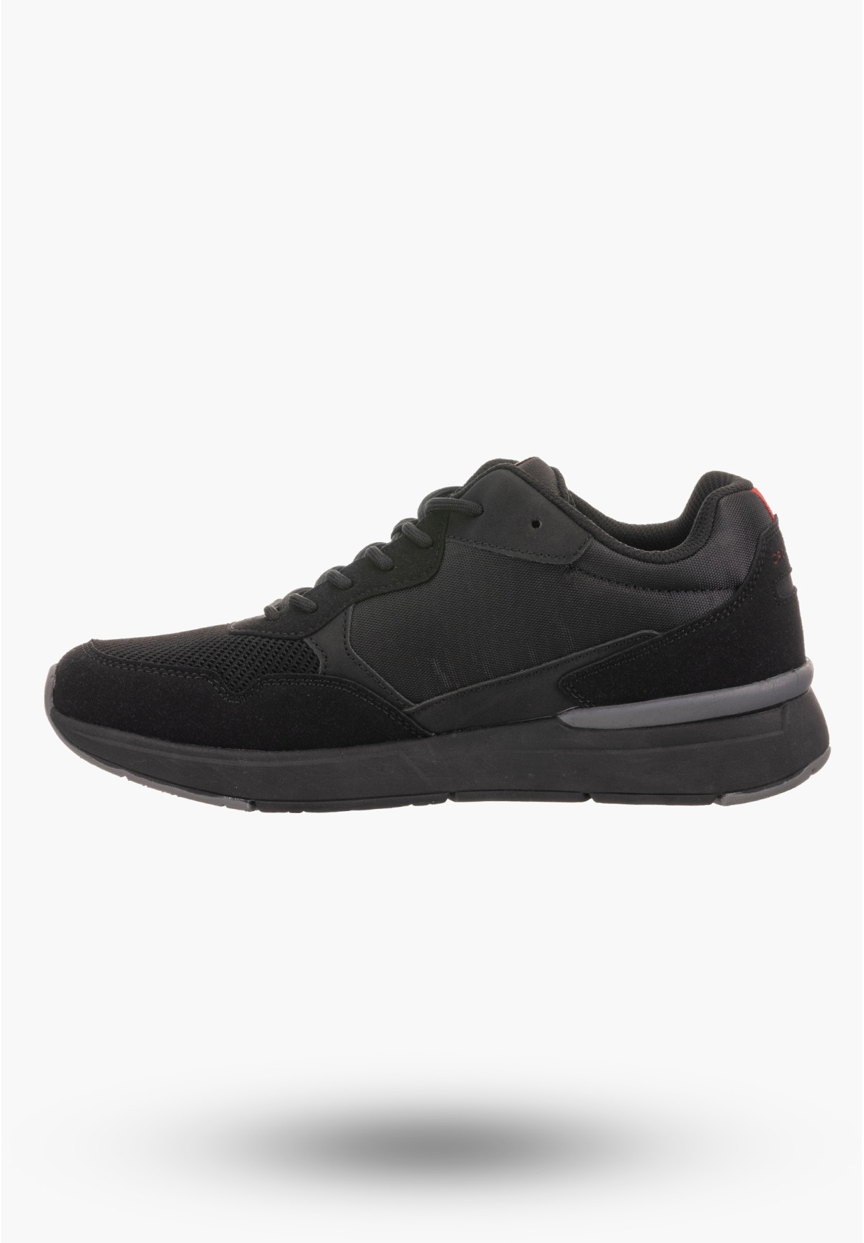 Buty Męskie Cross Jeans Czarne Sneakersy LL1R4053C