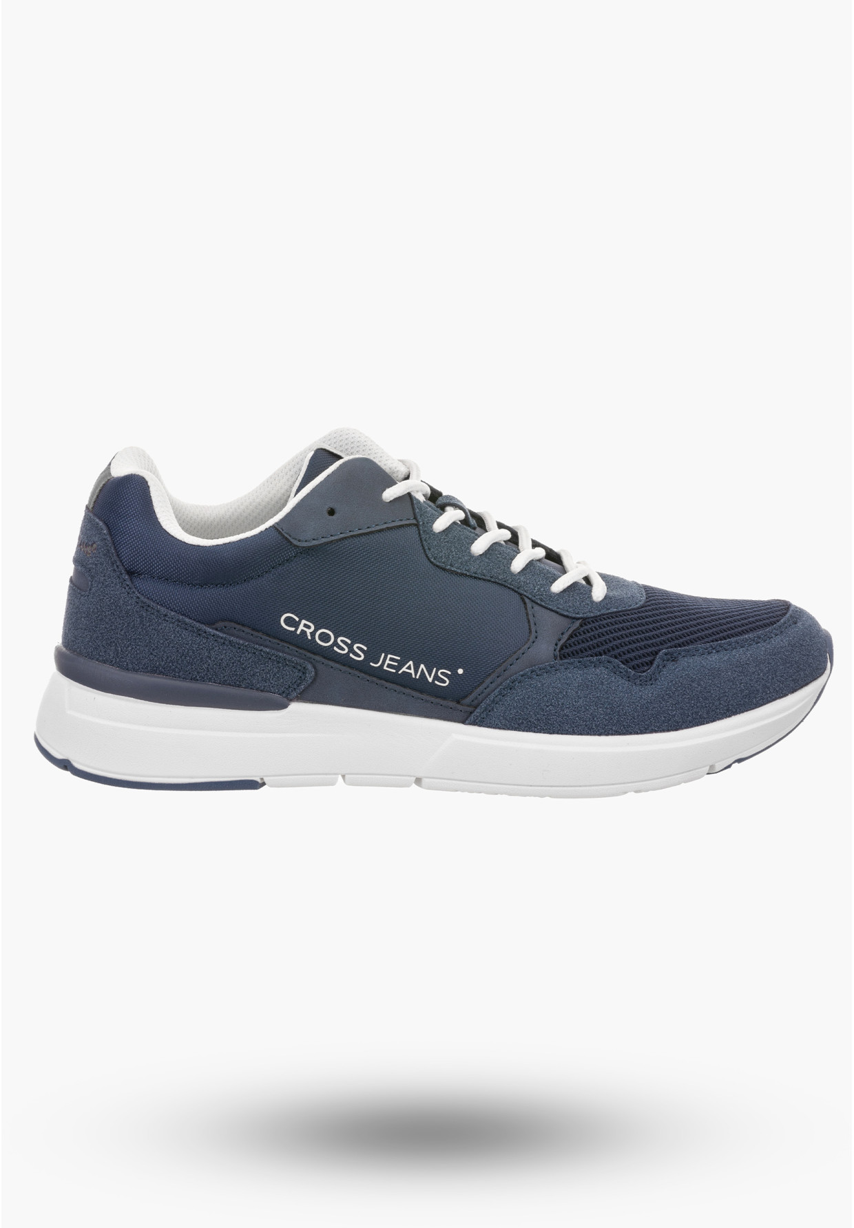 Buty Męskie Cross Jeans Granatowe Sneakersy LL1R4054