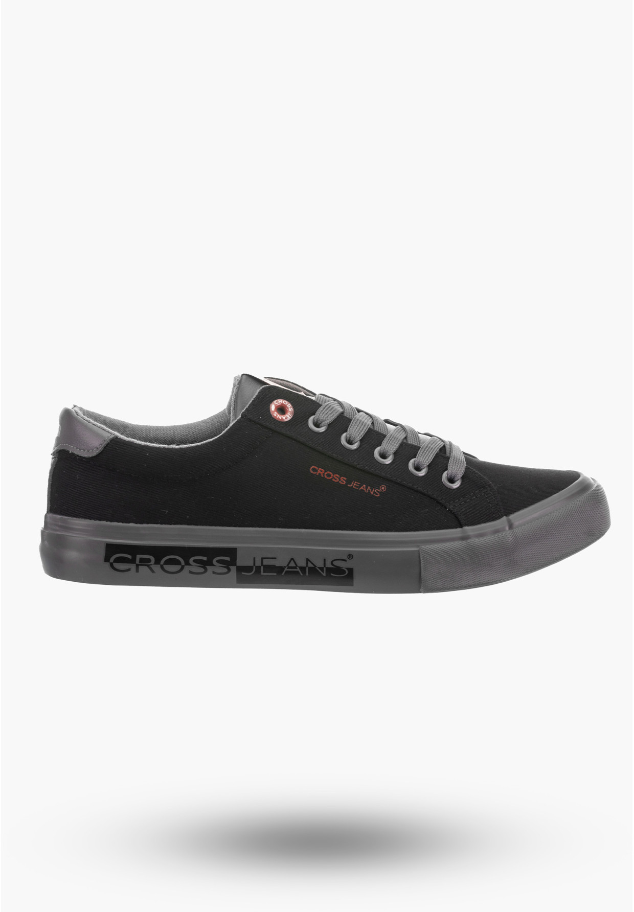 Buty Męskie Cross Jeans Trampki Czarne JJ1R4026C