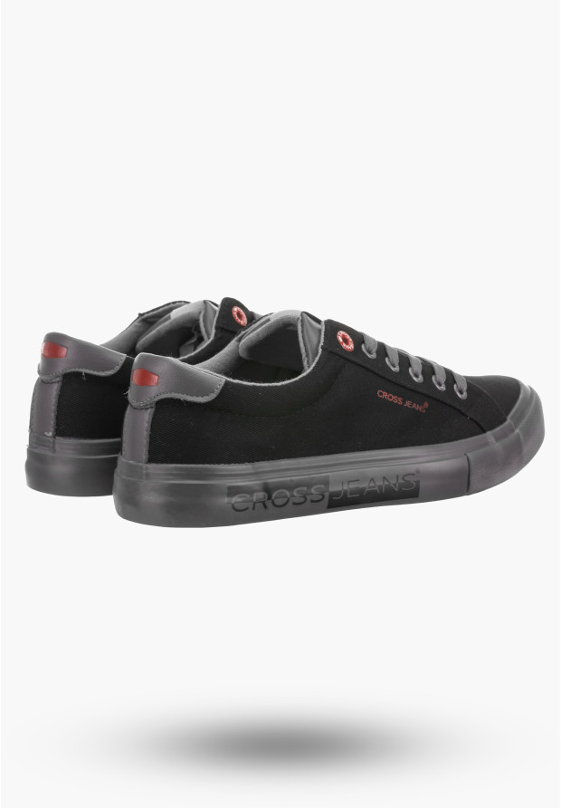Buty Męskie Cross Jeans Trampki Czarne JJ1R4026C
