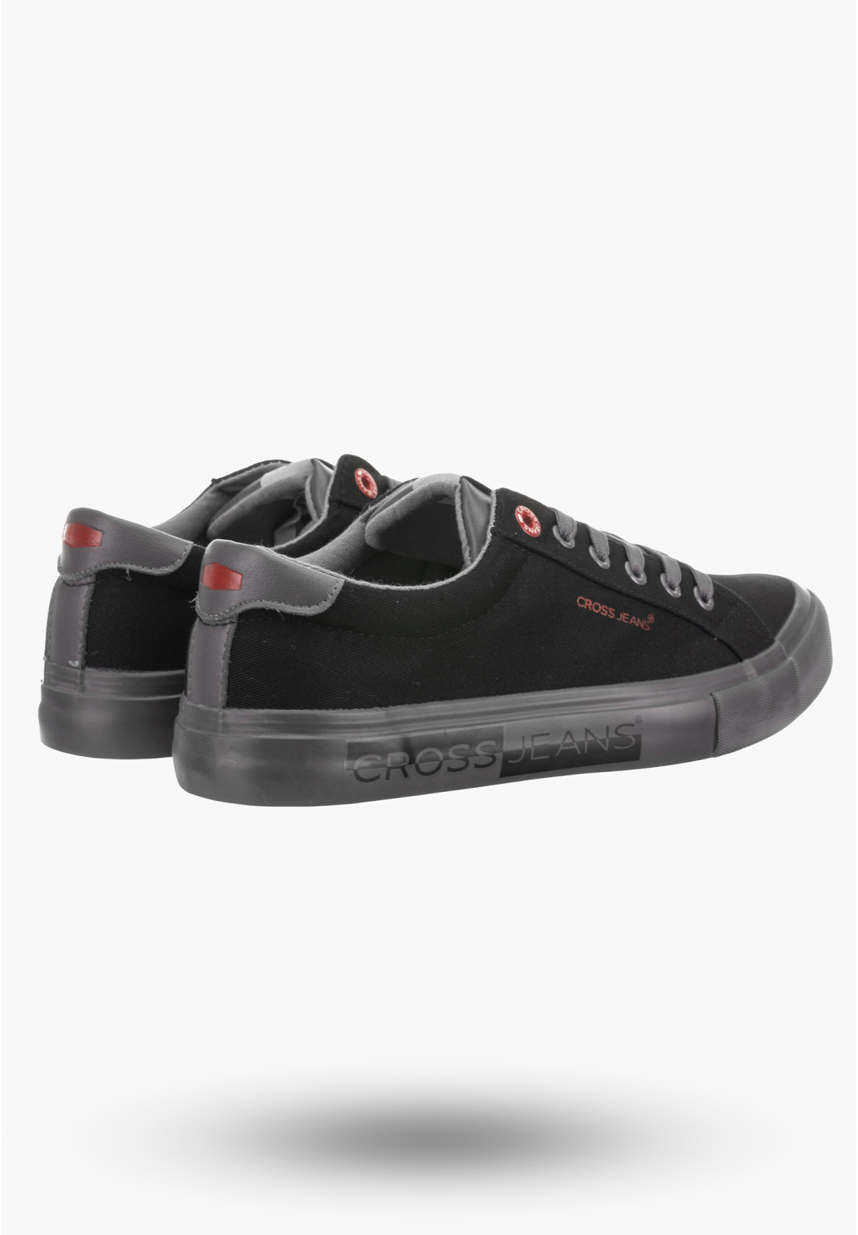 Buty Męskie Cross Jeans Trampki Czarne JJ1R4026C