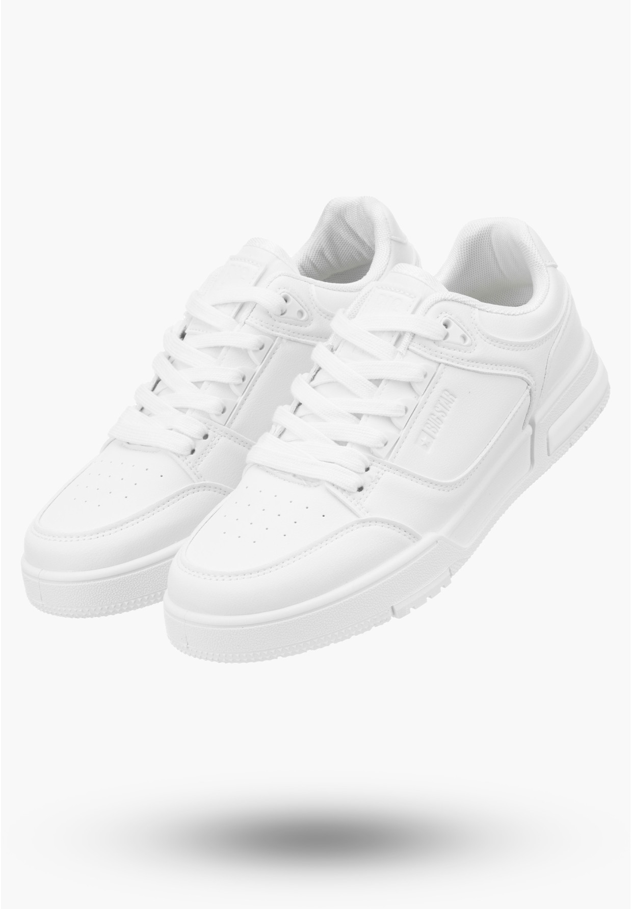 Buty Męskie Big Star Sneakersy Białe OO174671