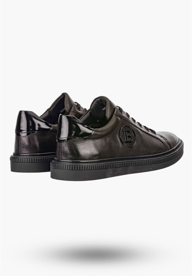 Buty Męskie JOHN DOUBARE Skórzane Brązowe Półbuty QA530D