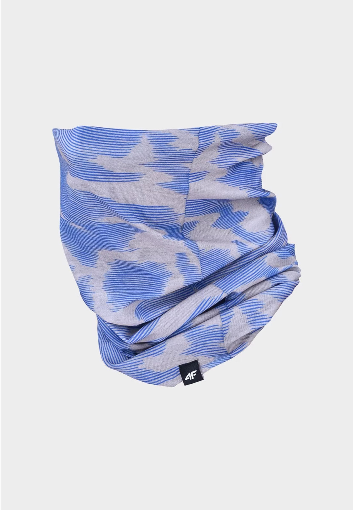 Bandana 4F Jasny Szary Uniseks Komin 4FAW23ABDAU052