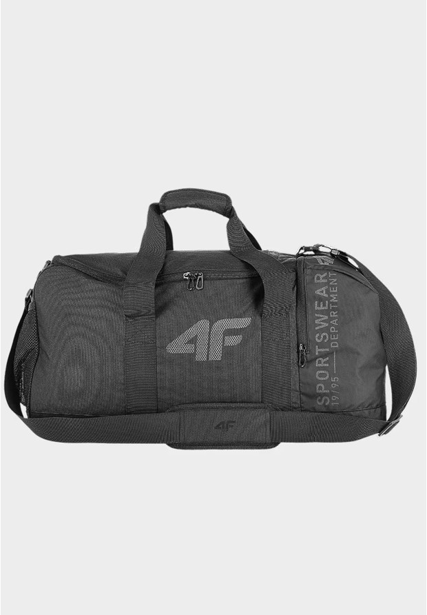 Torba Sportowa 4F Czarna na ramię (42L) 4FWSS24ABAGU103