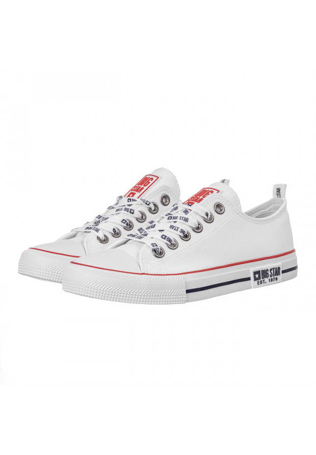 Trampki Damskie Big Star Białe KK274101