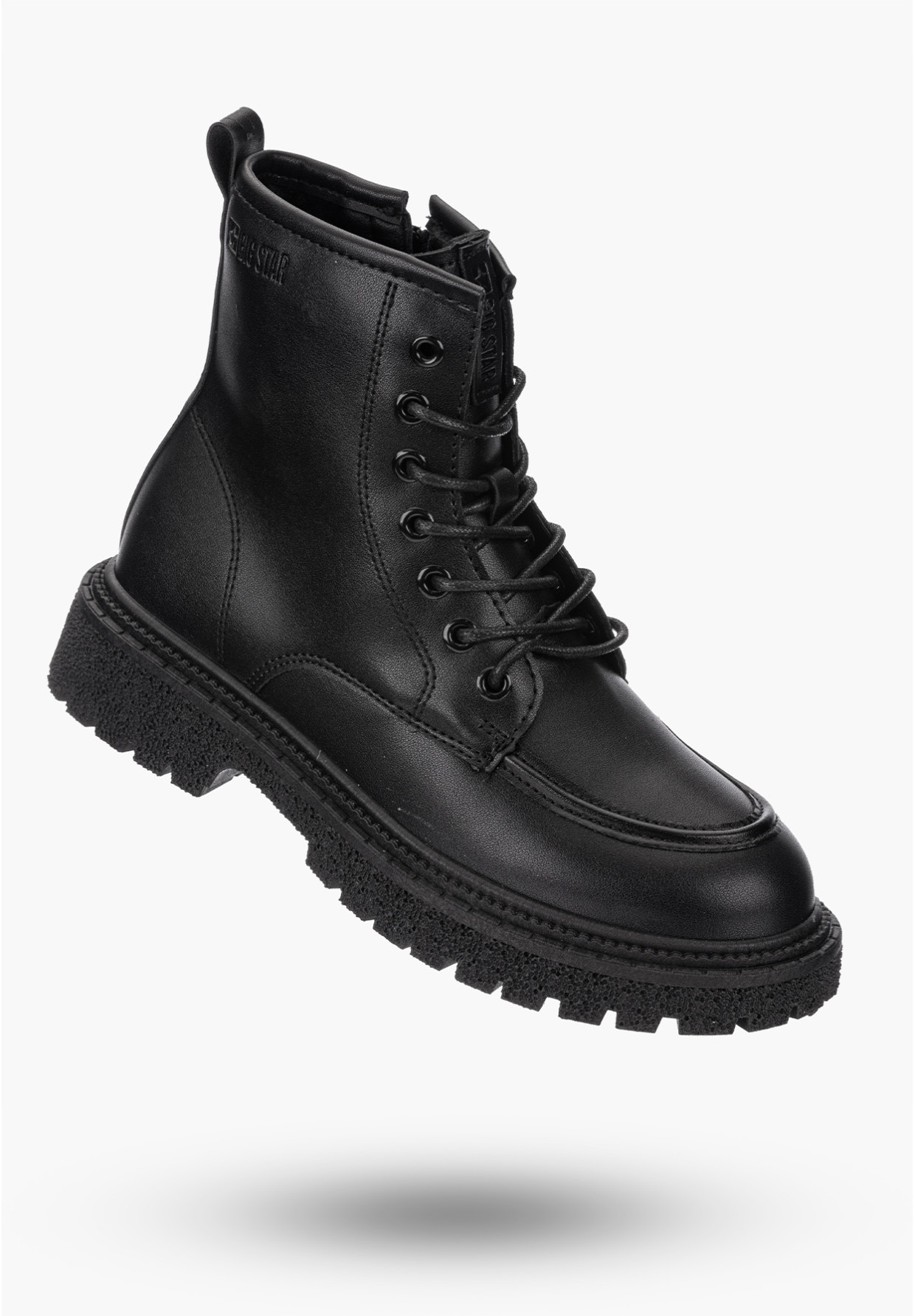Buty Damskie BIG STAR Botki Ocieplane Czarne OO274A124