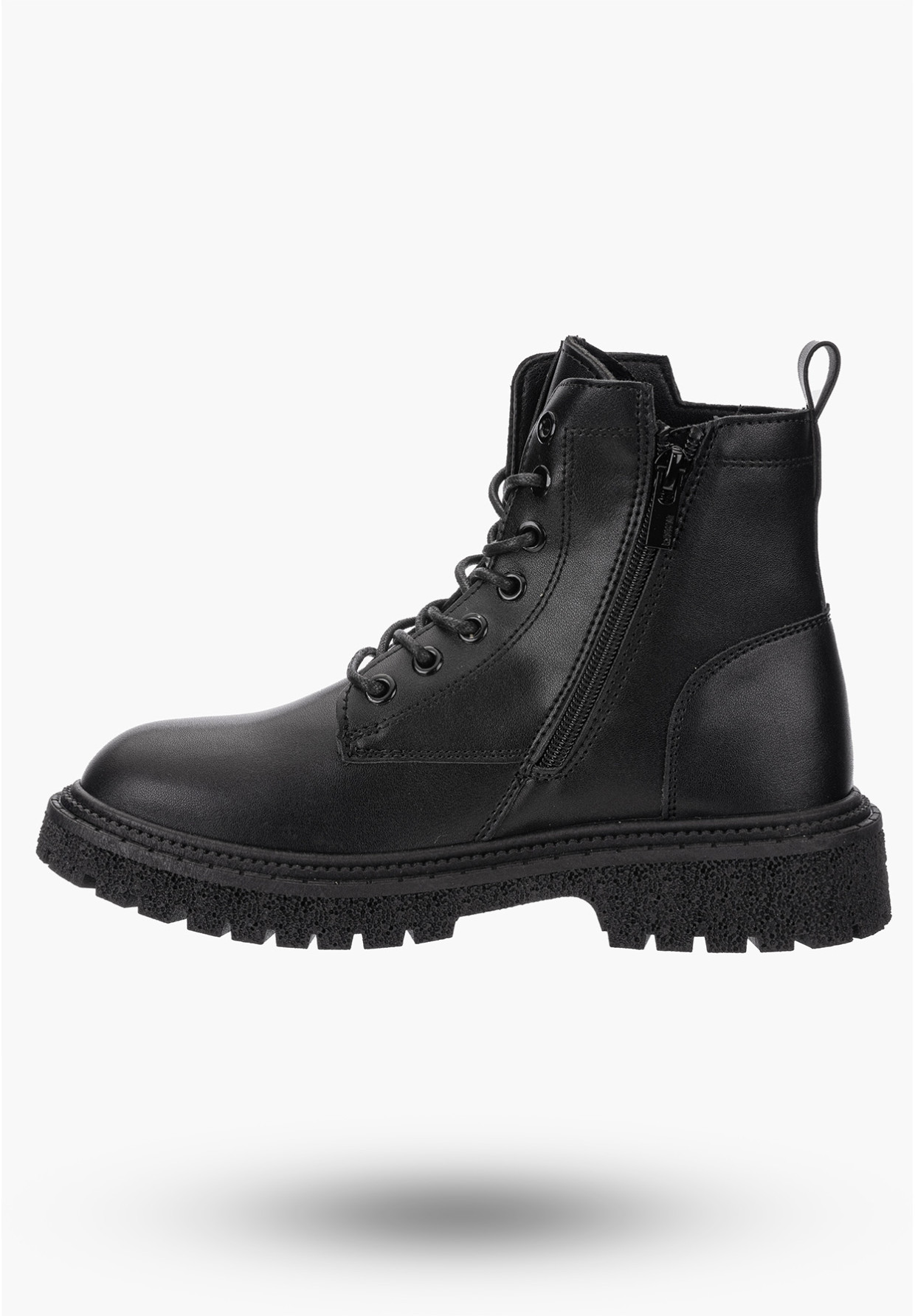 Buty Damskie BIG STAR Botki Ocieplane Czarne OO274A126