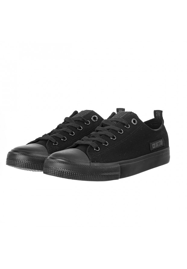 Trampki Męskie Big Star Czarne KK174007