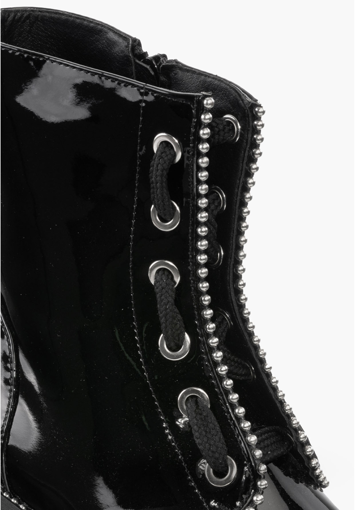 Buty Damskie Botki Czarne Trzewiki Na Zimę J20X2