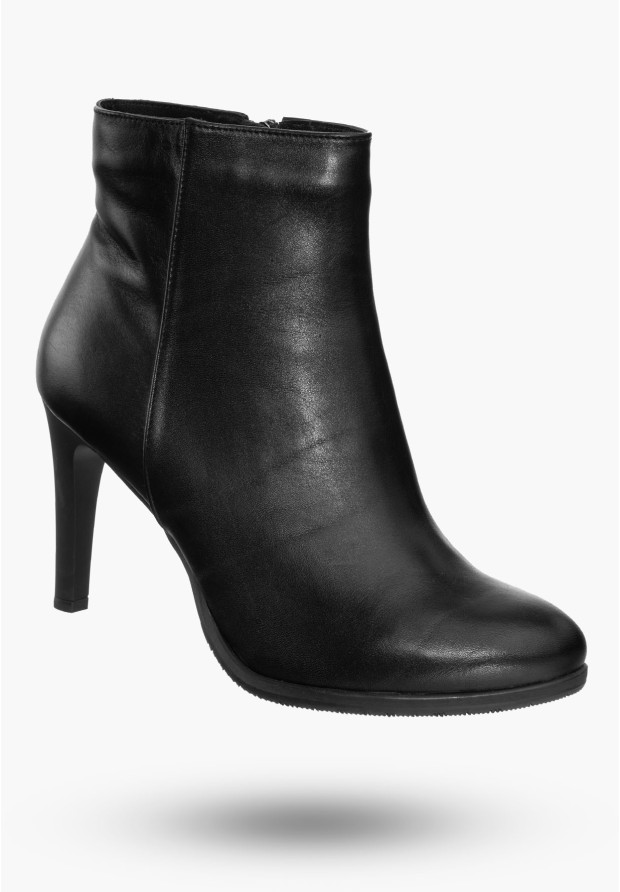 Buty Damskie Botki Czarne...