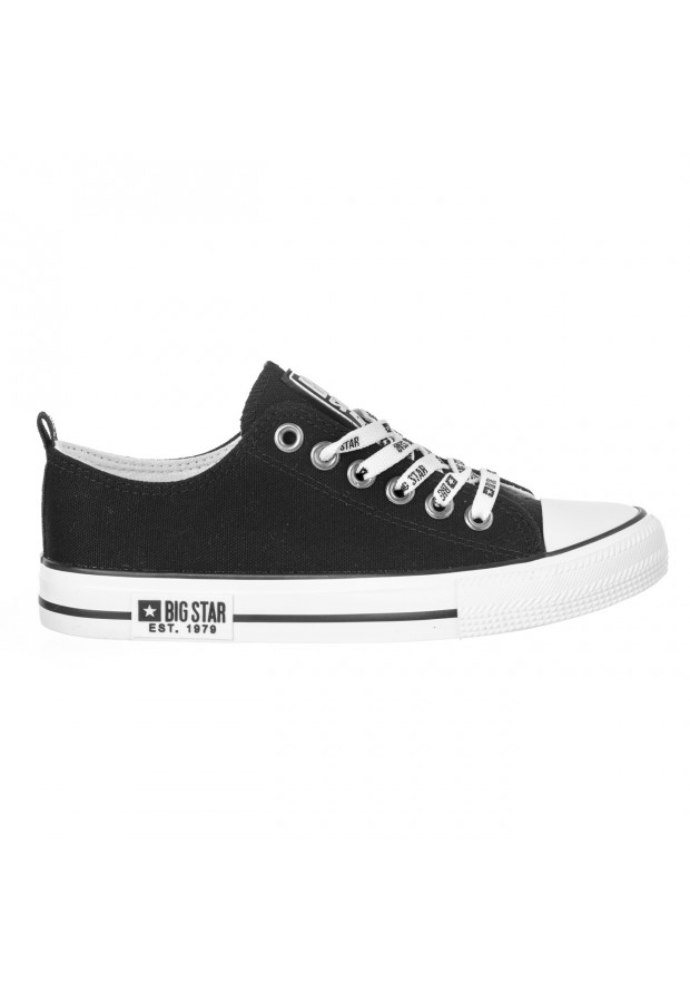 Trampki Męskie Big Star Czarne KK174049