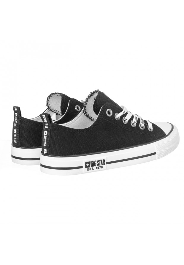 Trampki Męskie Big Star Czarne KK174049