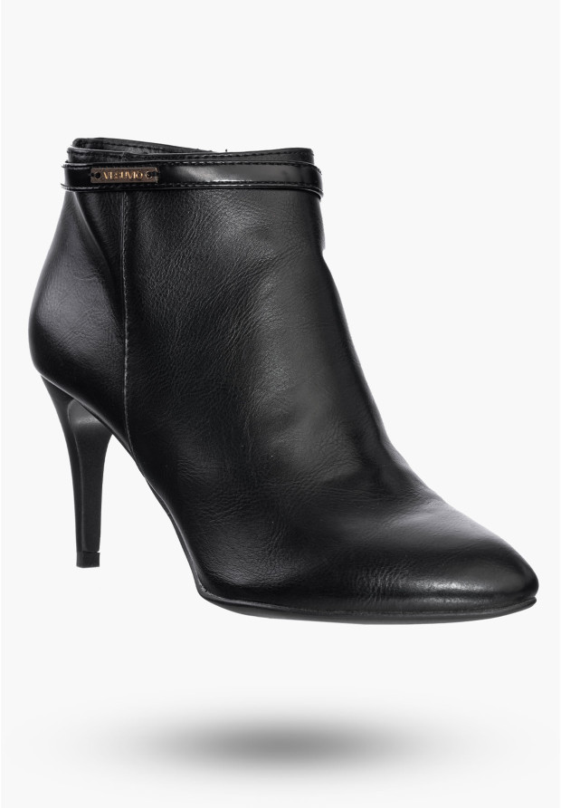 Buty Damskie Botki Czarne...