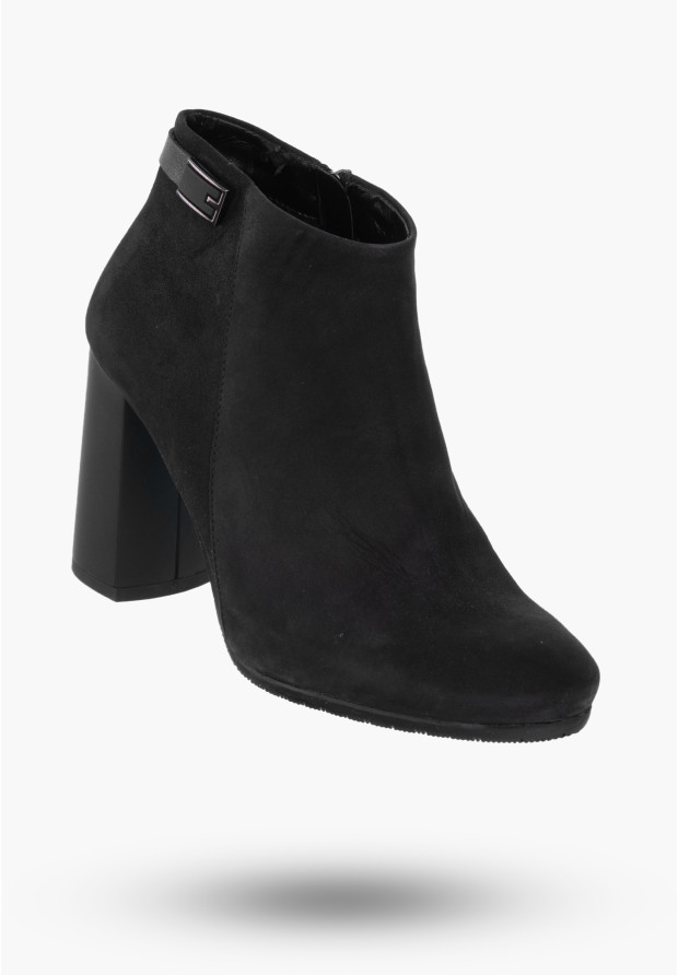 Buty Damskie Botki Czarne...