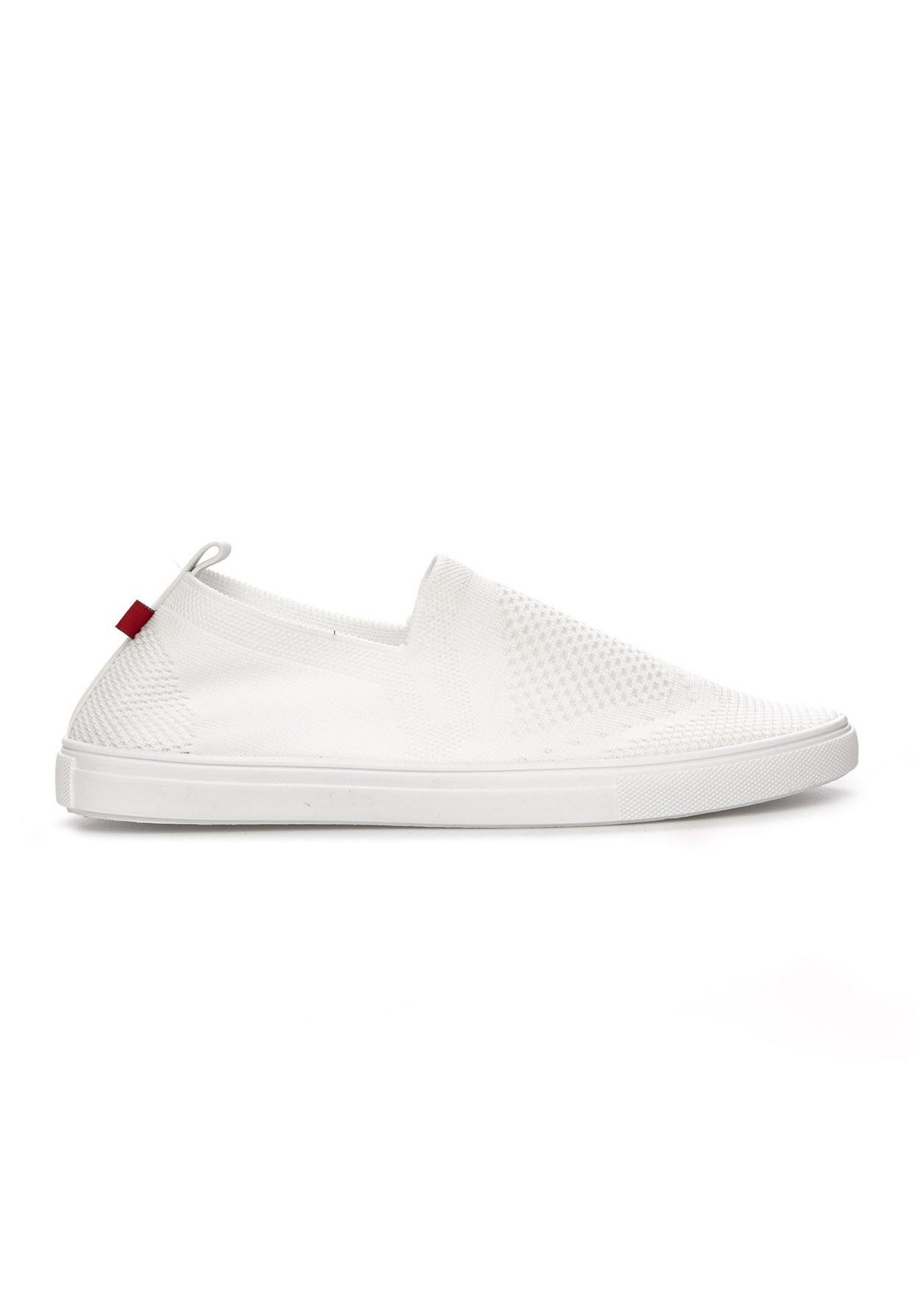 Trampki Damskie BIG STAR SHOES białe wsuwane FF274A608
