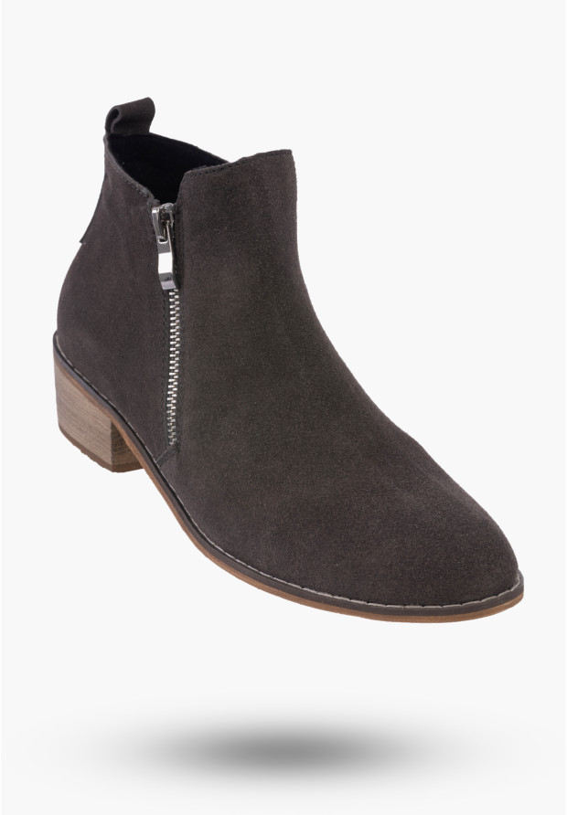 Botki Damskie Buty ze Skóry...