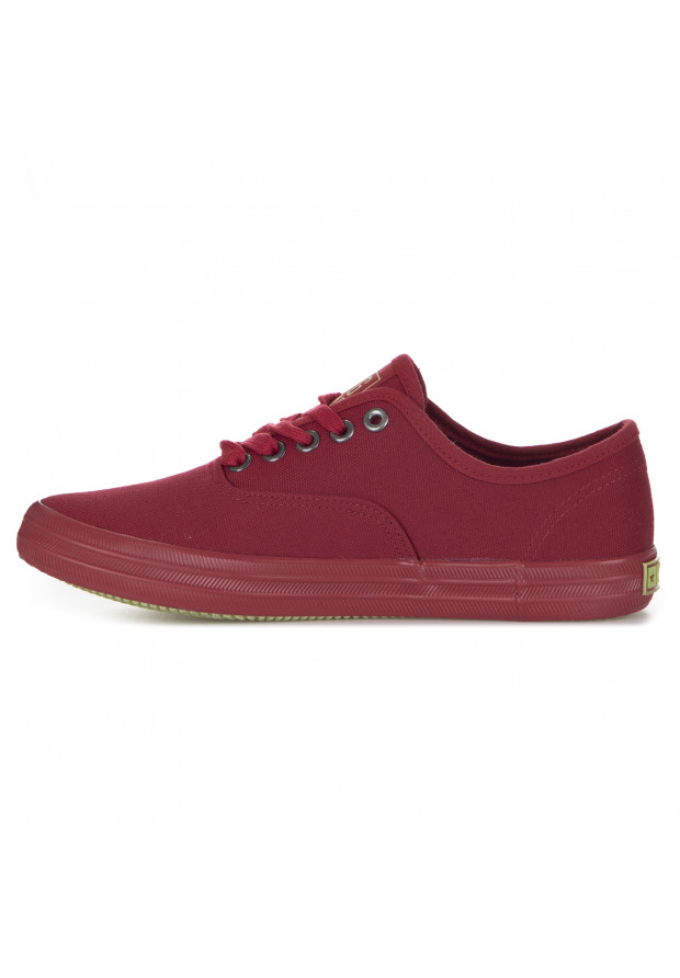 Trampki Damskie Big Star niskie bordowe JJ274263