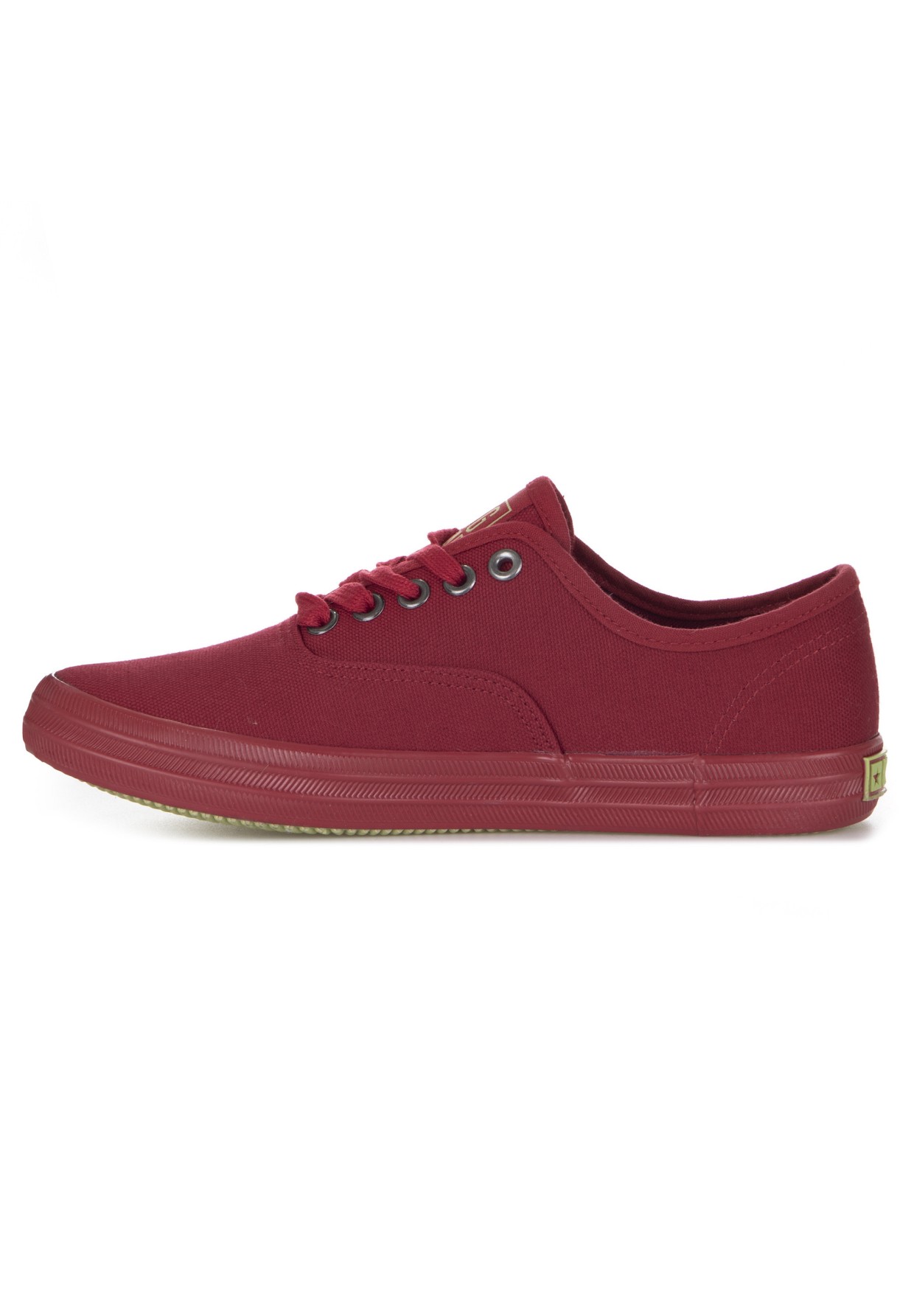 Trampki Damskie Big Star niskie bordowe JJ274263