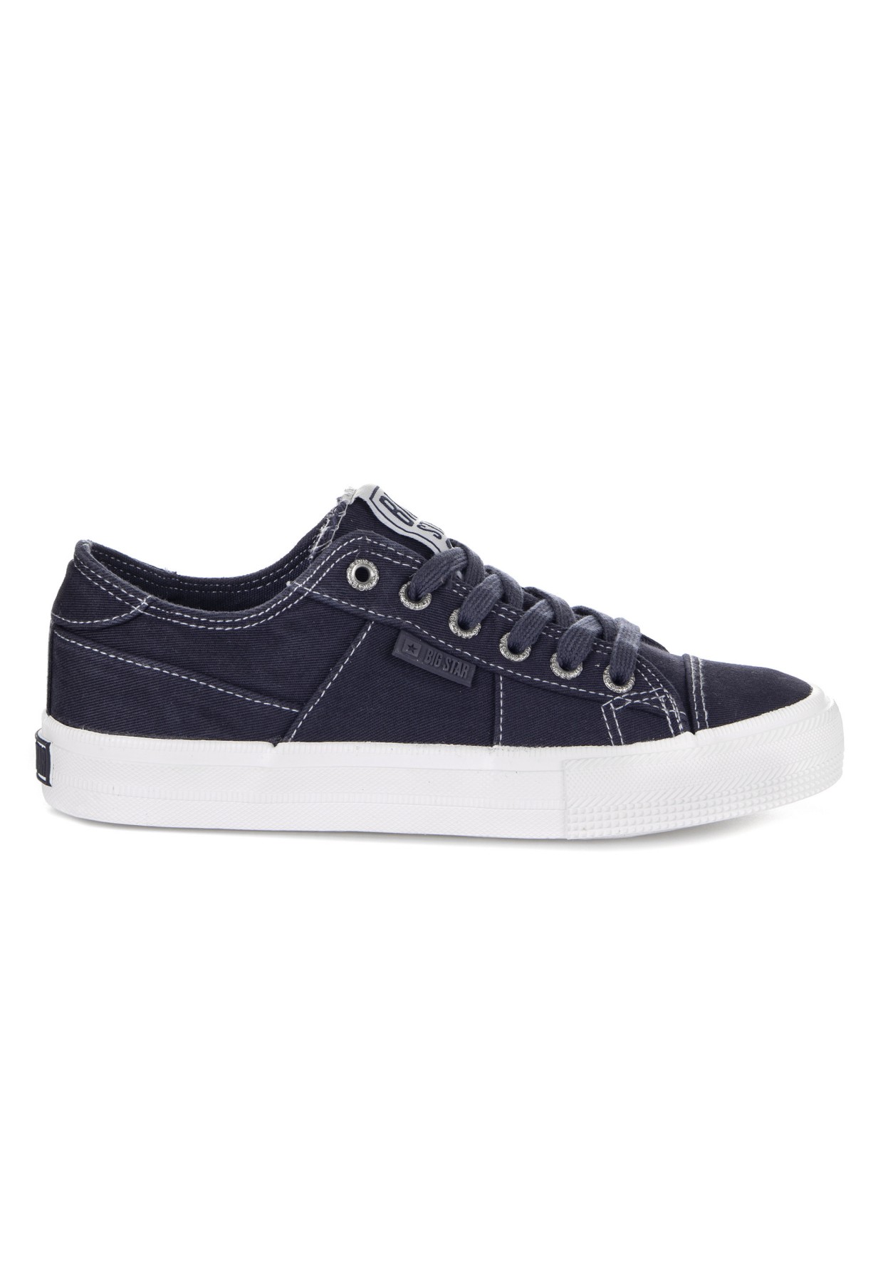 Trampki Damskie Big Star niskie granatowe JJ274099