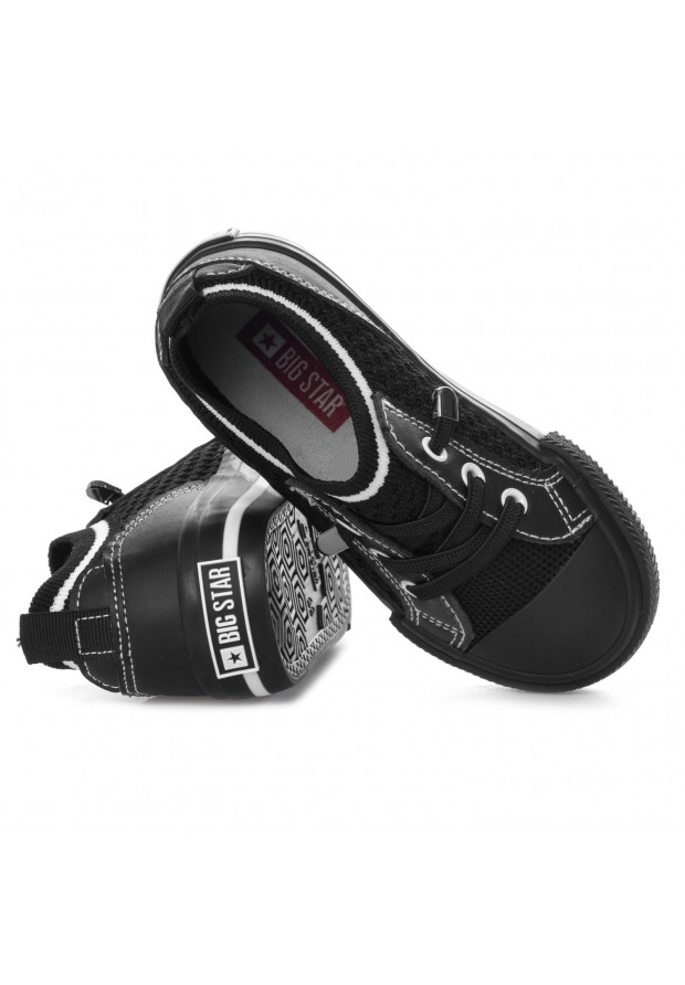 Trampki dziecięce Big Star czarne JJ374396