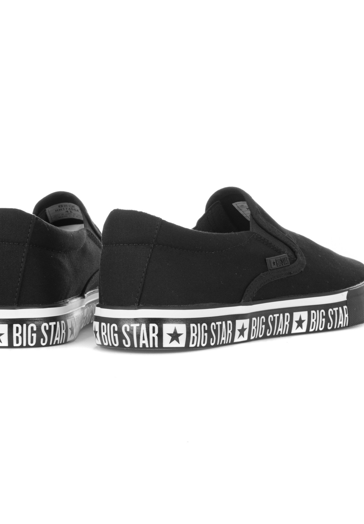 Trampki Damskie Big Star Czarne HH274012