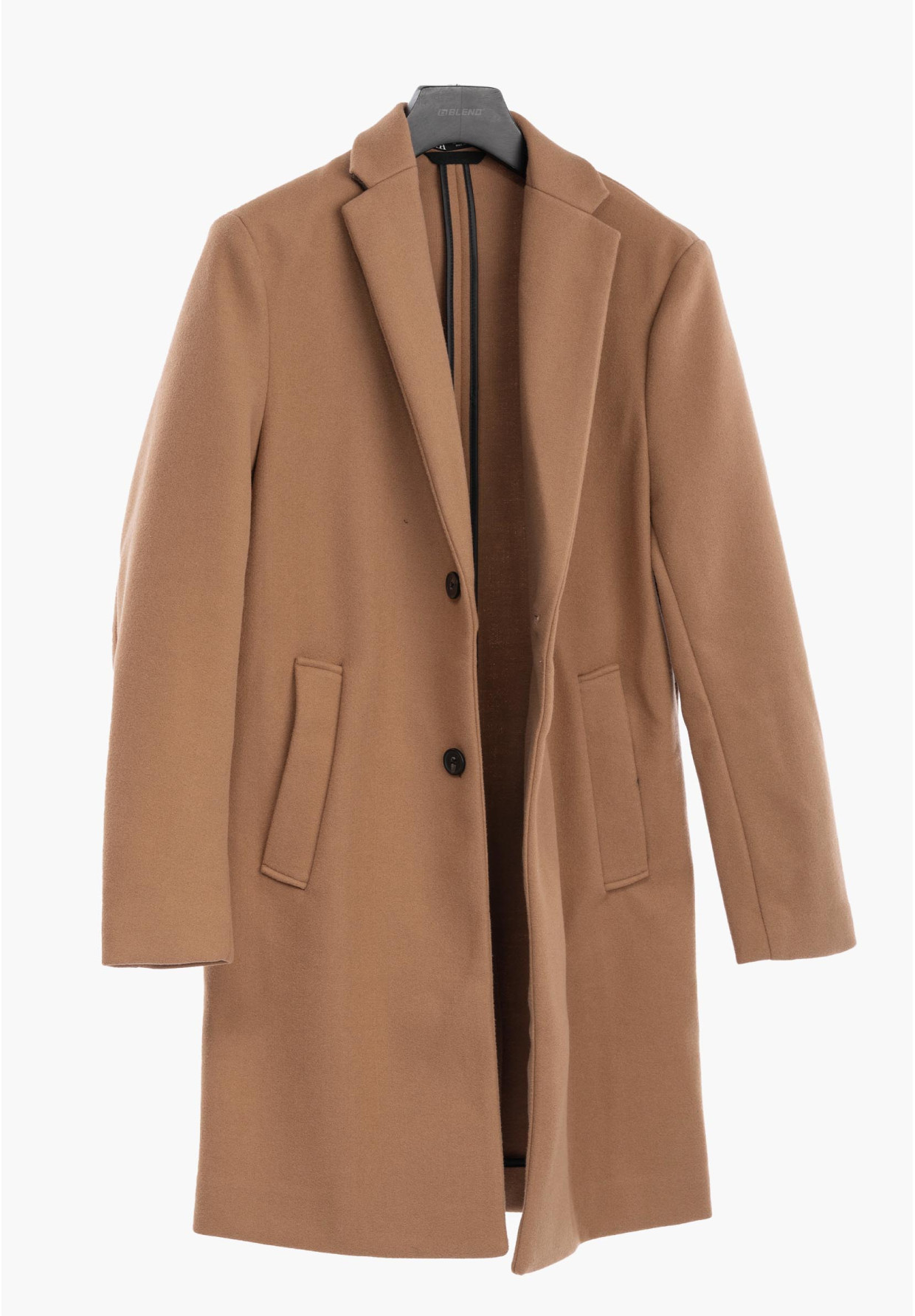 Płaszcz Męski ZARA - Camel Beż Klasyczny 5070/771/704