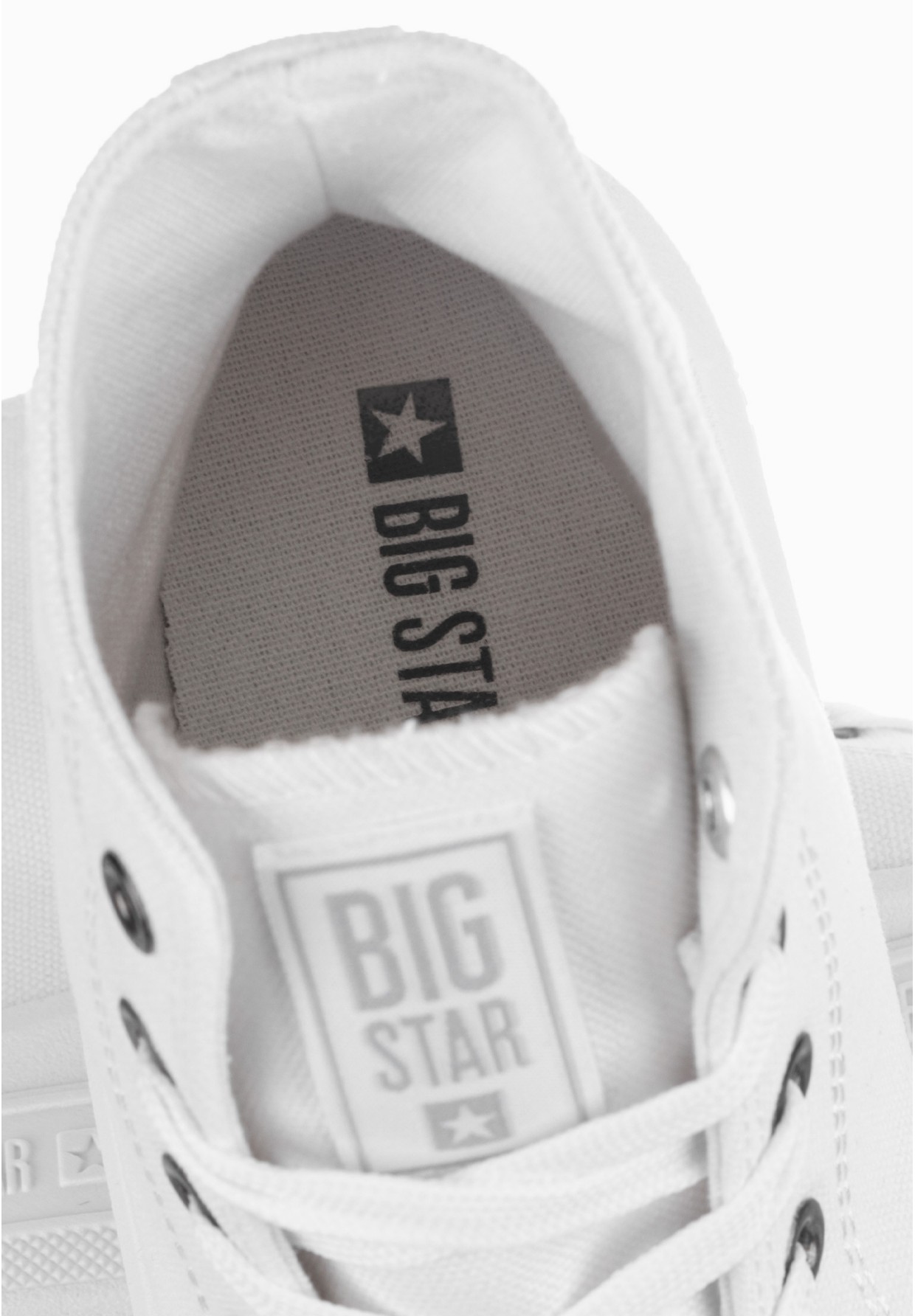 Trampki Damskie Big Star Białe LL274A183