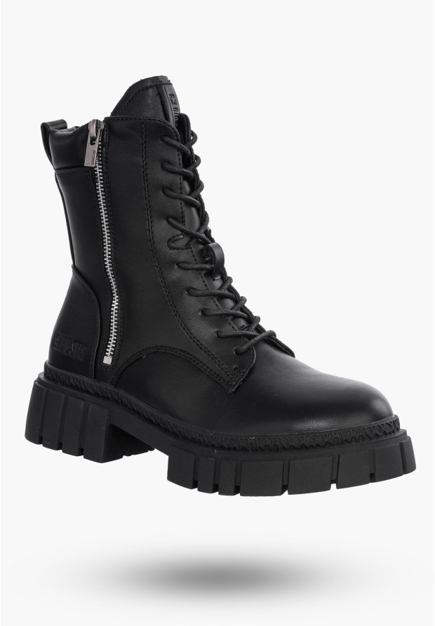 Botki Damskie BIG STAR Czarne MM274578.